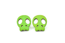 Load image into Gallery viewer, Candy Skull studs