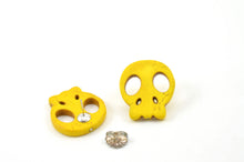 Load image into Gallery viewer, Candy Skull studs