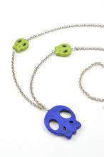 Load image into Gallery viewer, Candy Skull pendant