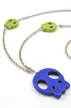 Load image into Gallery viewer, Candy Skull pendant