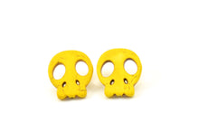 Load image into Gallery viewer, Candy Skull studs