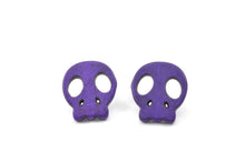 Load image into Gallery viewer, Candy Skull studs