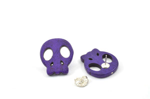 Candy Skull studs