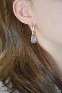Rose Goddess earrings