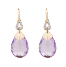 Load image into Gallery viewer, Lavender Goddess earrings