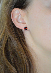 Harvest Red earrings