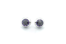 Load image into Gallery viewer, Amethyst Spike studs