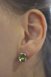 Harvest Green earrings
